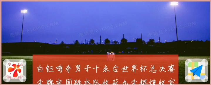 白钰鸣夺男子十米台世界杯总决赛金牌中国跳水队收获九金辉煌收官赛事前瞻